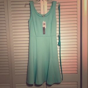 Aqua colored dress size 6